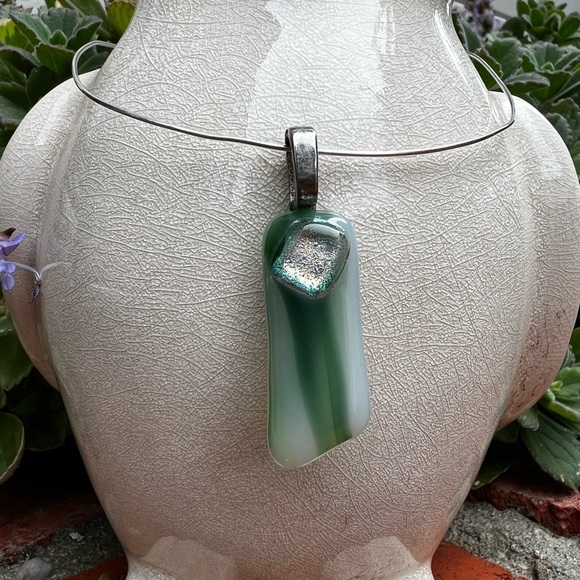 Blown Glass Pendants | Set of 3 - Picture 4 of 10